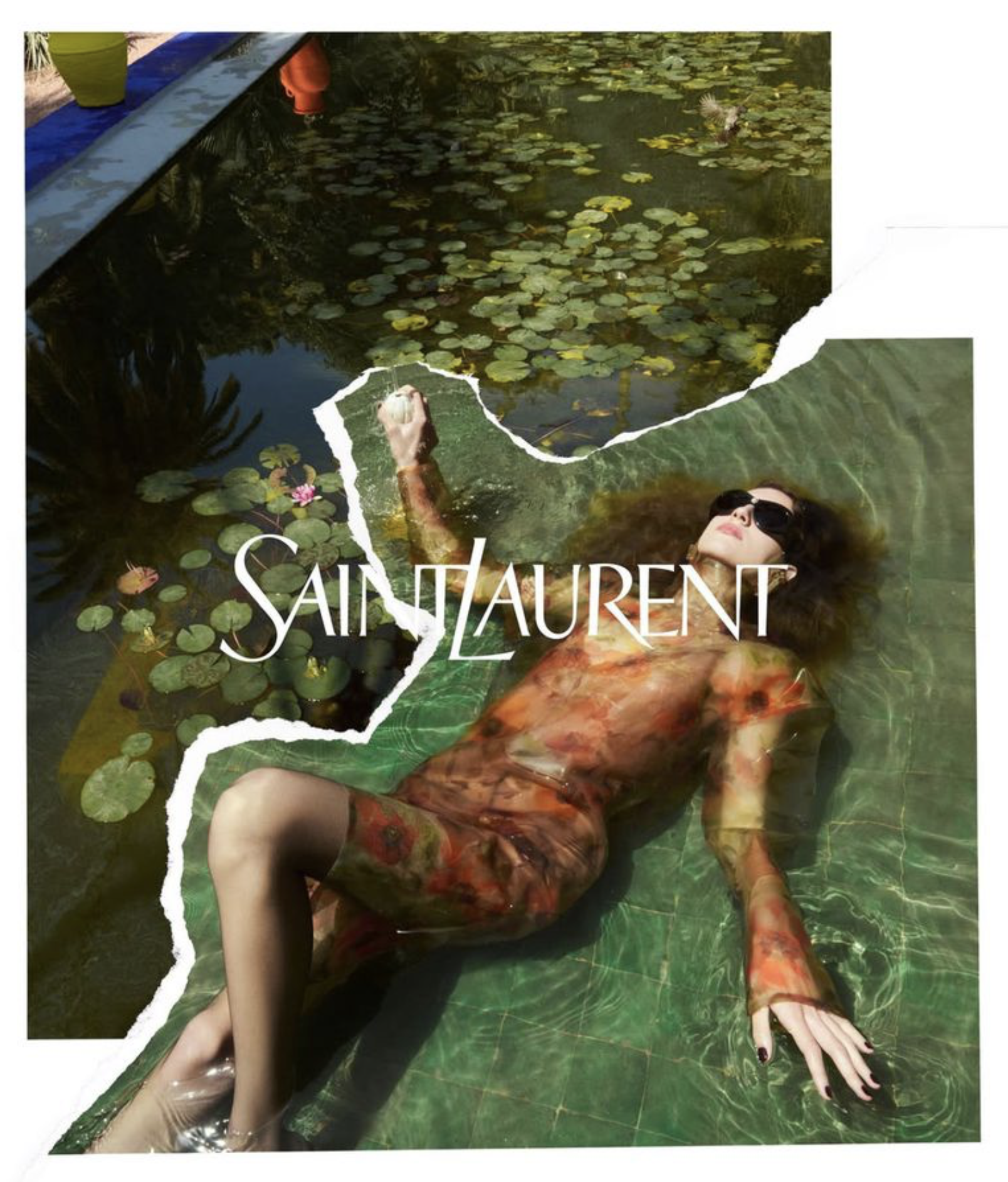 Saint Laurent Winter 2025 Campaign at Villa Oasis Marrakech — Anne